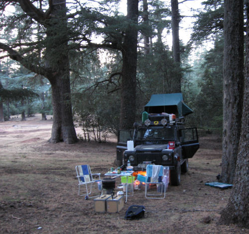 Defender roof tent