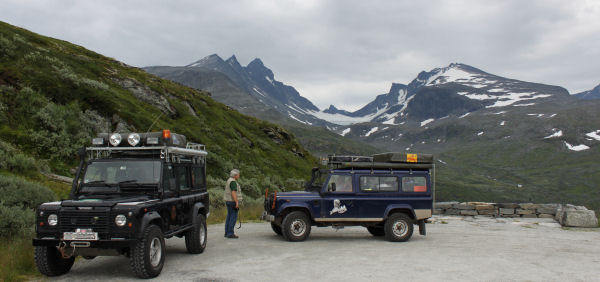 Defender tour Sognefjellet