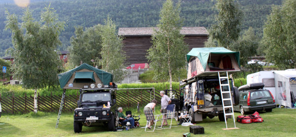 Defender roof tent